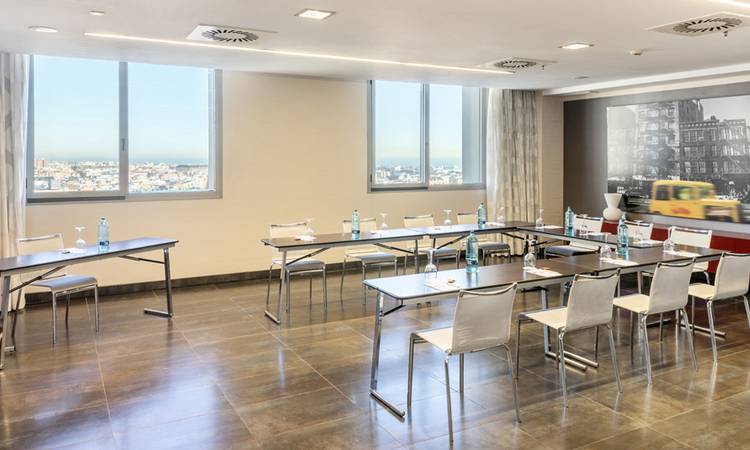 Salón Juntas Hotel Ilunion Aqua 4 Valencia Salón Juntas Hotel Ilunion Aqua 4 Valencia