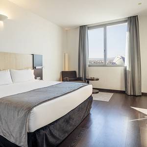 Habitación doble estándar Hotel ILUNION Aqua 4 Valencia