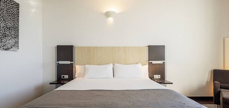 Habitación doble Hotel ILUNION Aqua 4 Valencia